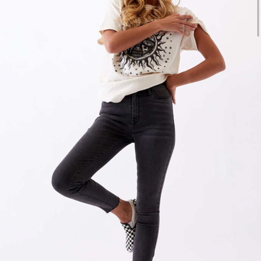Black washed pacsun jeans